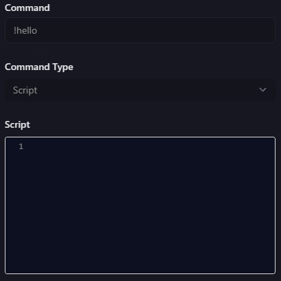 Script Command 1
